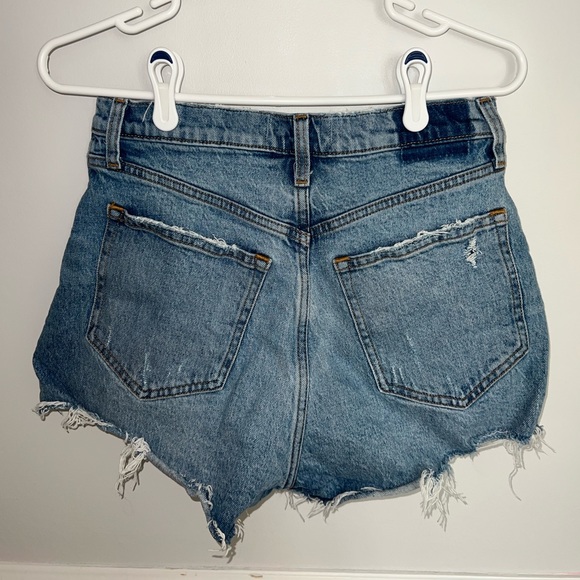 Blue Denim Shorts - Picture 2 of 2